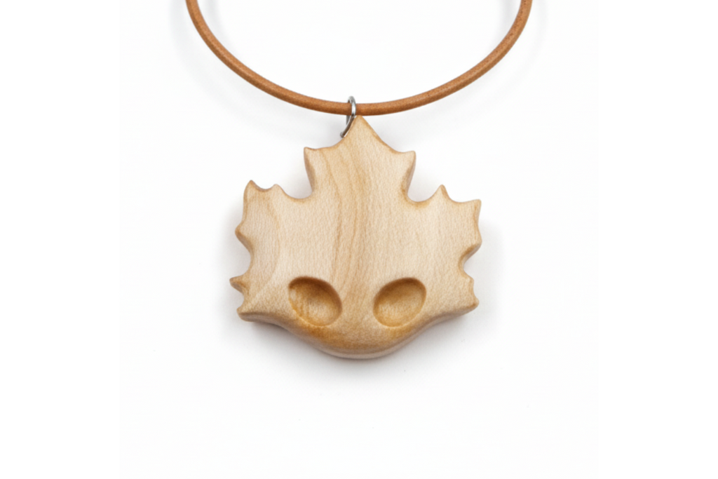 Maple Spirit Pendant - Silver Maple