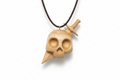Skull & Dagger - Silver Maple Wood